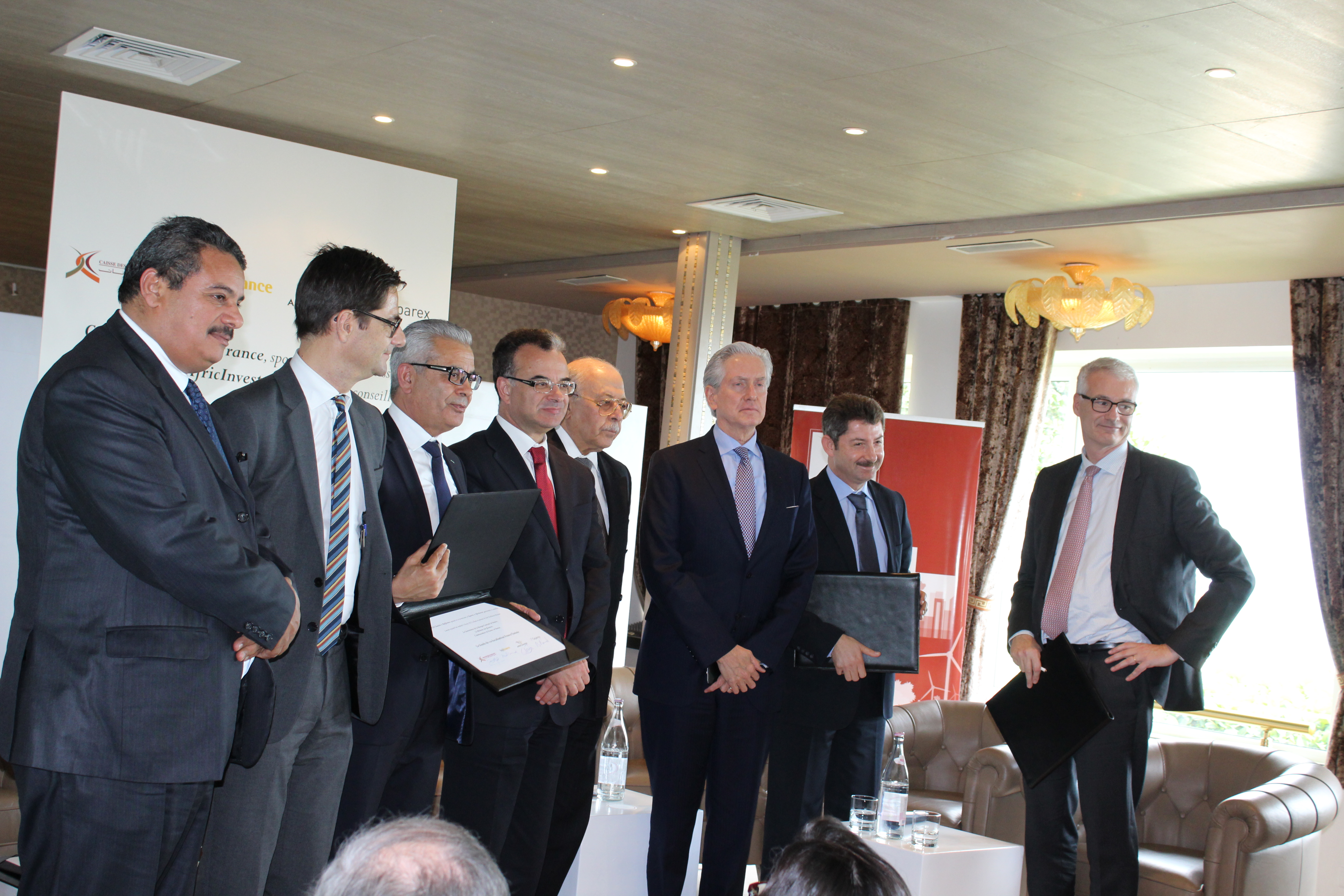 cérémonie de la signature du premier closing du Fonds de Co-localisation Franco-Tunisien (FCLT)