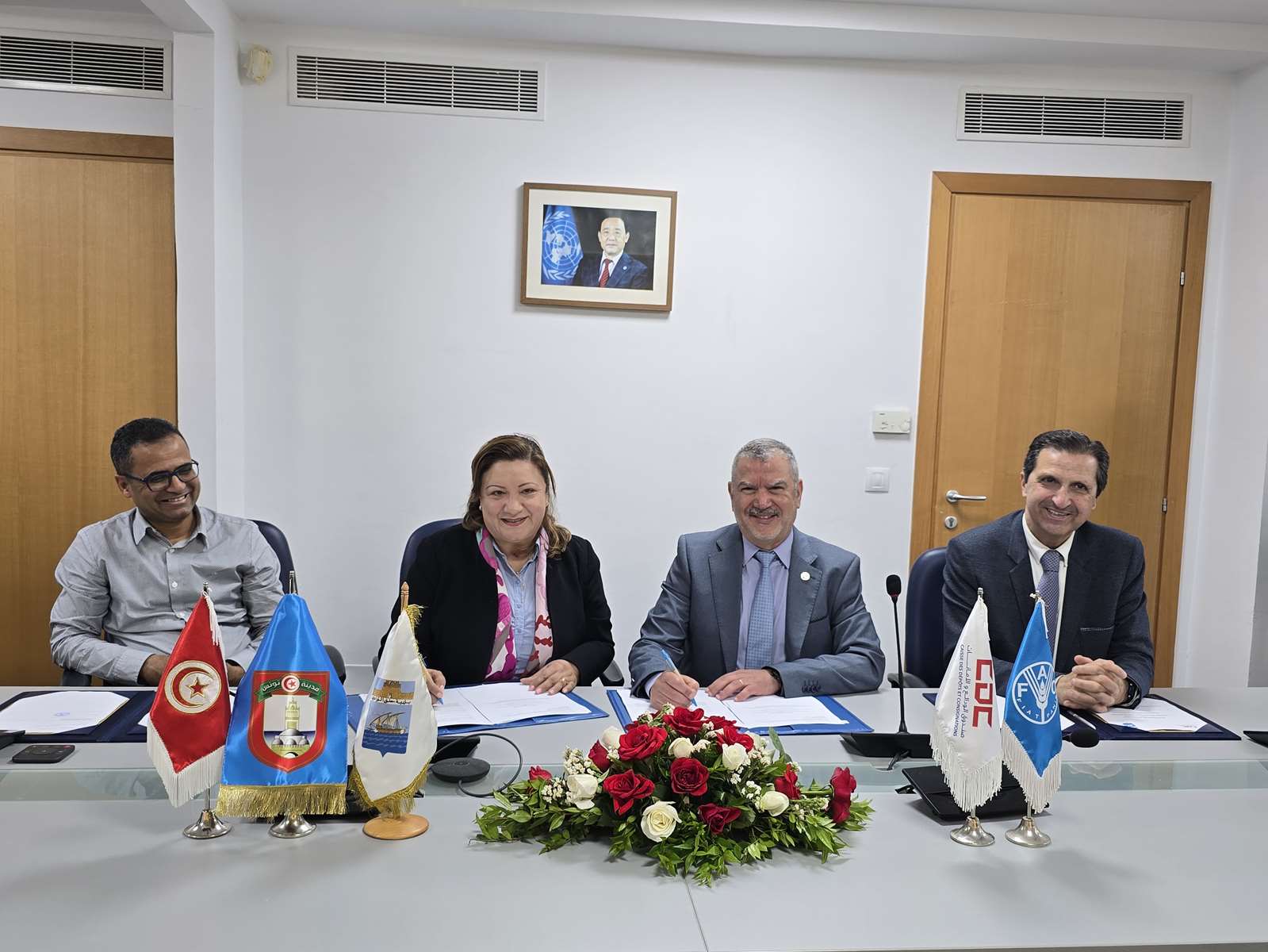 Signature d’un accord entre la FAO et la CDC : Mobiliser la jeunesse contre le gaspillage alimentaire urbain