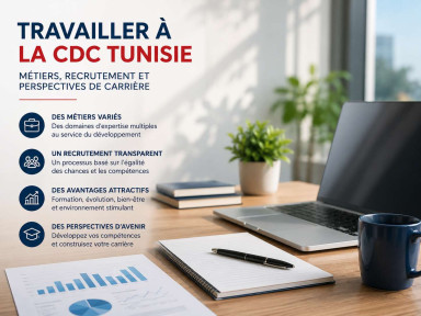 Travailler à la CDC Tunisie : métiers, recrutement et perspectives de carrière
